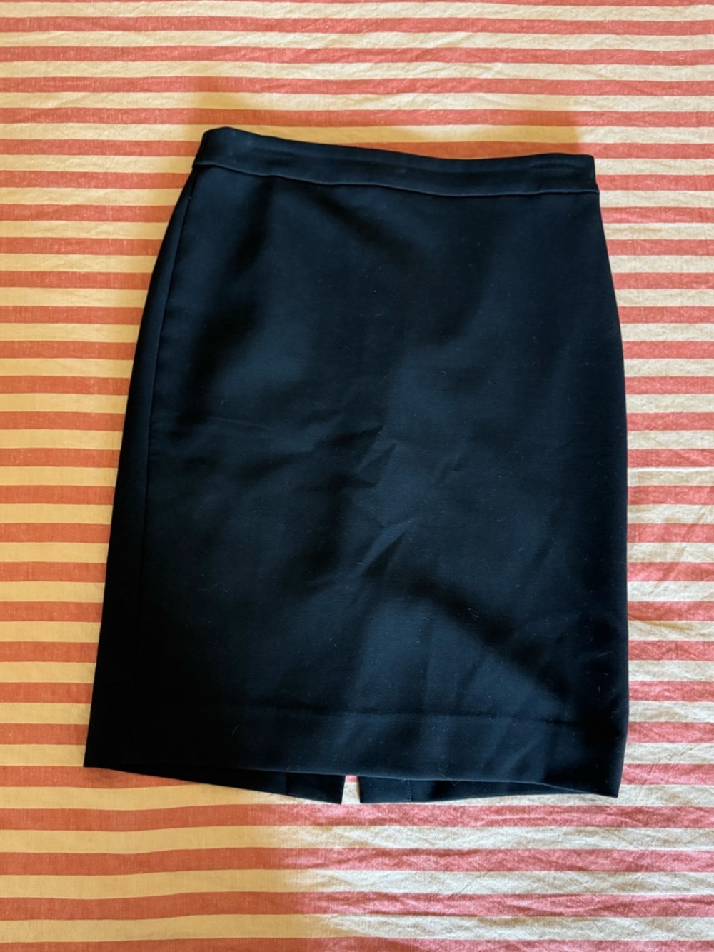 J Crew Classic Black Pencil Skirt
